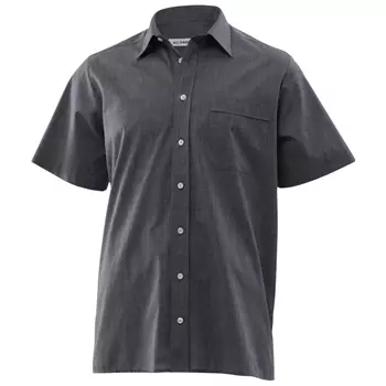 Kümmel Stanley fil-á-fil Classic fit kortermet skjorte, Antrasittgrå
