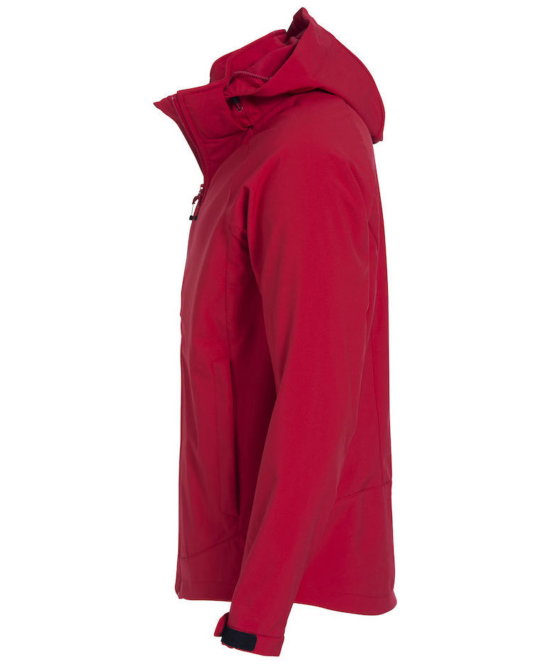 Clique Milford softshelljakke, R&oslash;d, large image number 2