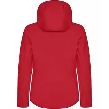 Clique Classic women's softshell jacket, Red