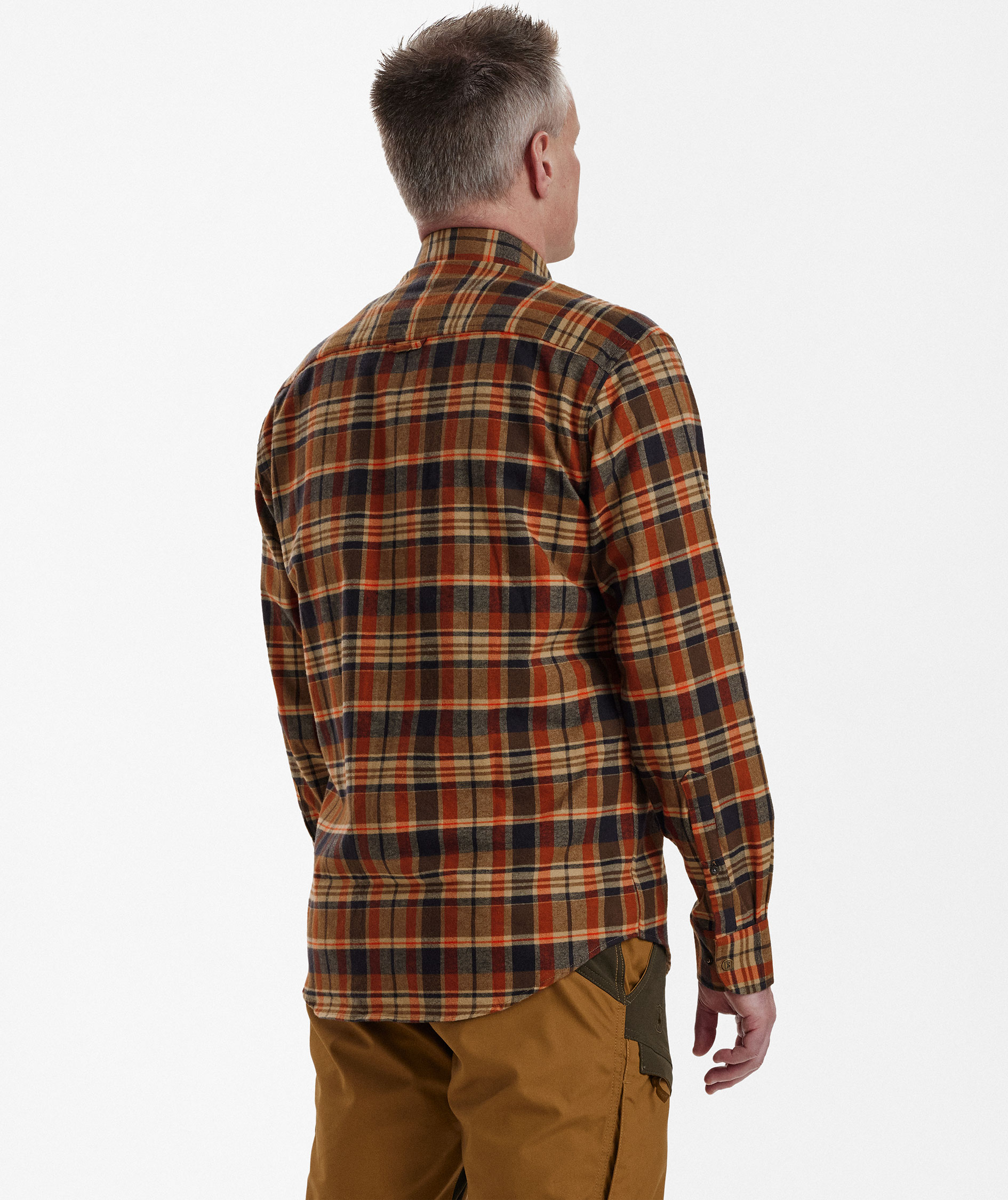 Deerhunter Hektor shirt, Orange checked, large image number 4