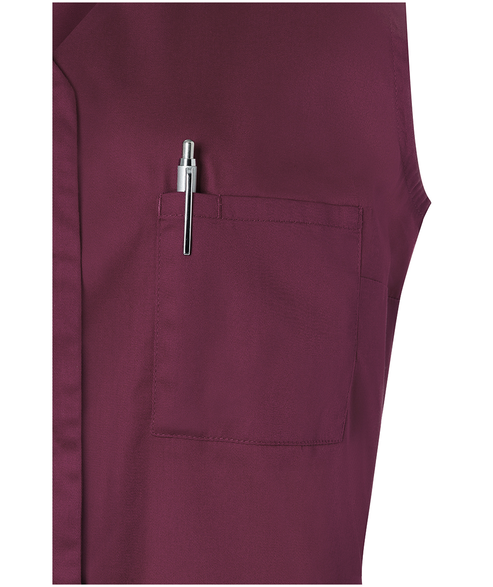 Karlowsky Essential &auml;rml&ouml;s tunika dam, Aubergine, large image number 4