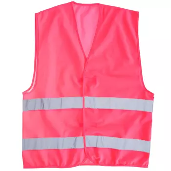 Portwest Iona cover vest with reflective tape, Rosa