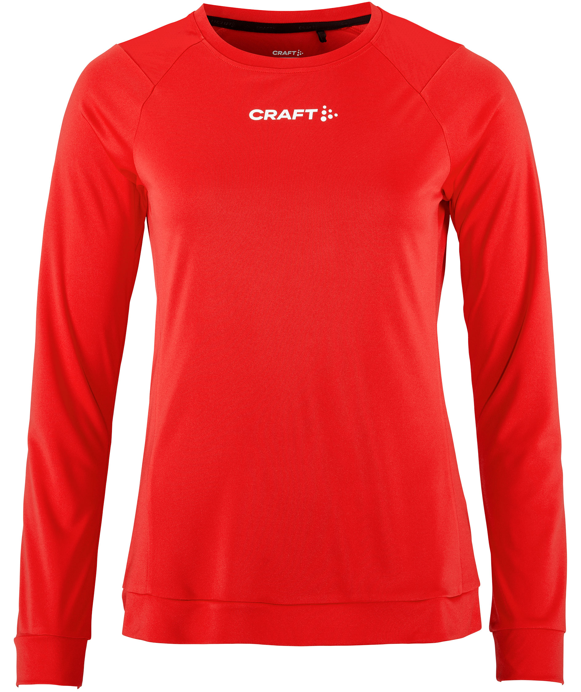 Craft Rush 2.0 women's long-sleeved T-shirt, Bright red, Bright red, swatch