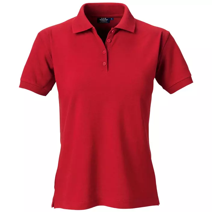 South West Coronita dame polo T-shirt, Rød, large image number 0