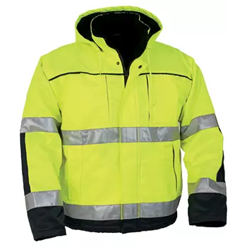 Top Swede winter jacket 5816, Hi-Vis Yellow/Navy