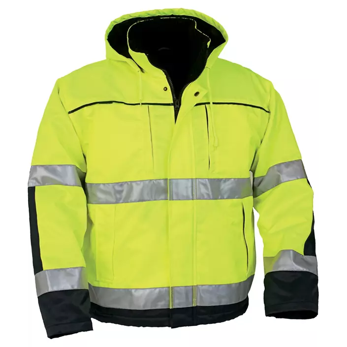 Top Swede winter jacket 5816, Hi-Vis Yellow/Navy, large image number 0