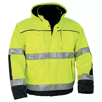 Top Swede winter jacket 5816, Hi-Vis Yellow/Navy