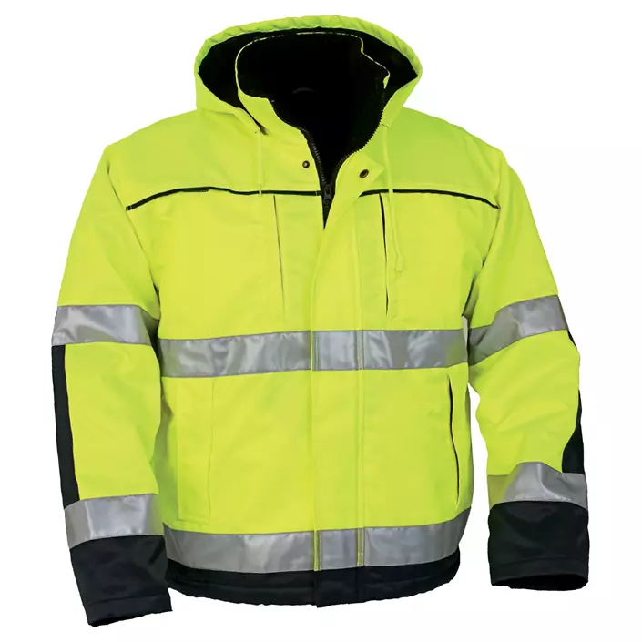 Top Swede winter jacket 5816, Hi-Vis Yellow/Navy, large image number 0