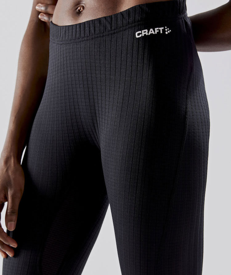 Craft Active Extreme X dame baselayer bukser, Black, large image number 3