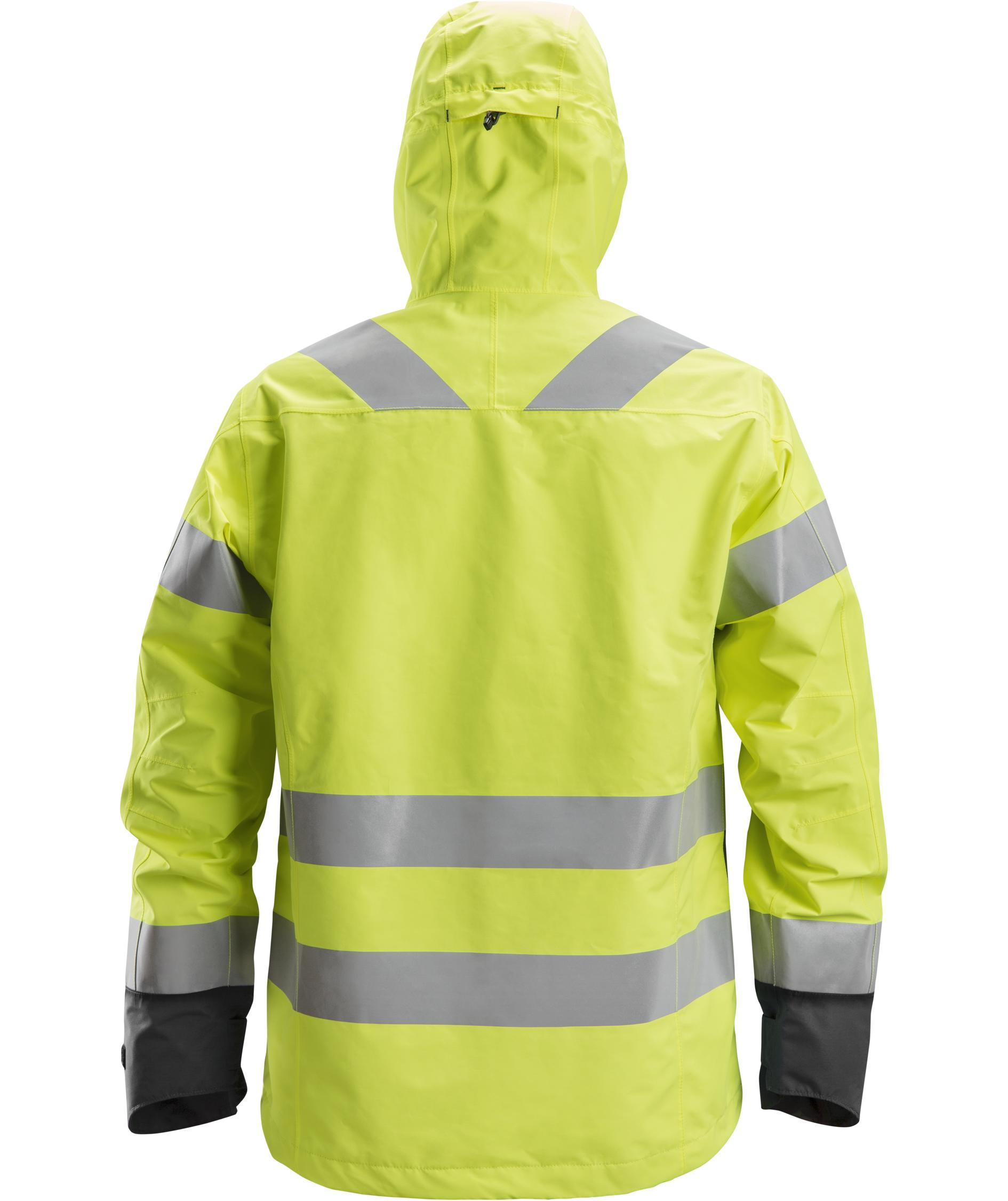 Snickers AllroundWork Shelljacke 1330, Hi-vis Gelb/Schwarz