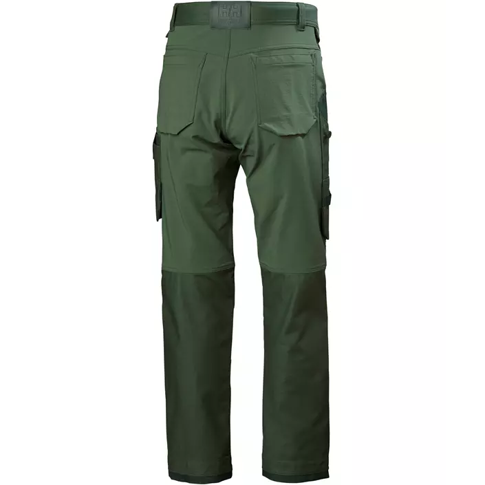 Helly Hansen Oxford 4X Connect™ work trousers full stretch, Spruce/Darkest Spruce, large image number 2