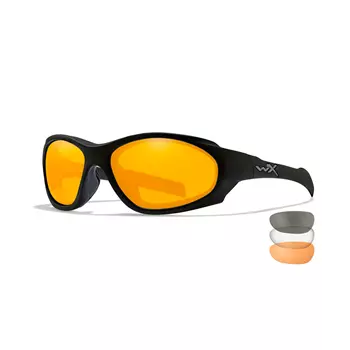 Wiley X Advanced 2.5 solbriller, Sort/Orange