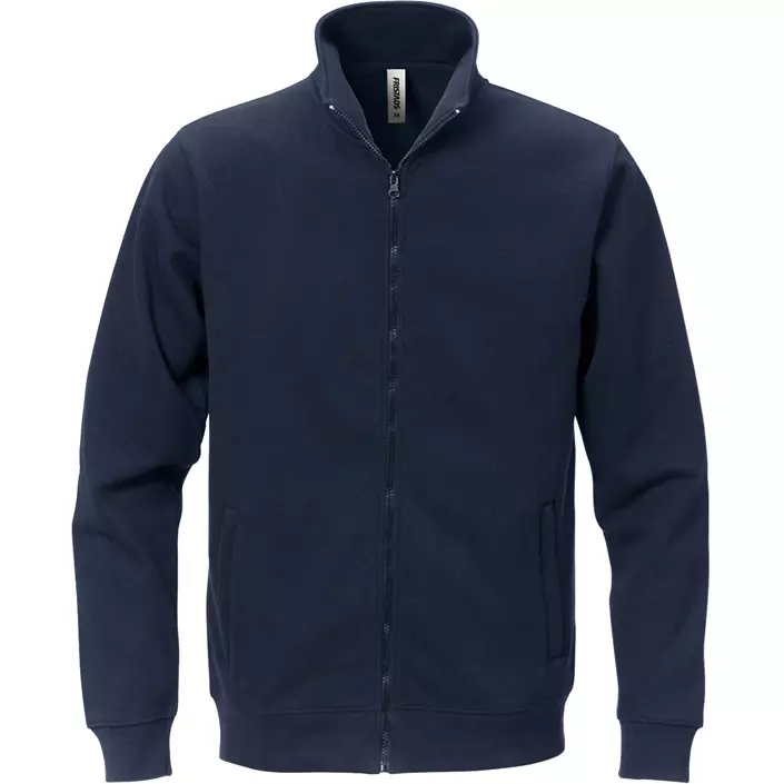 Fristads Acode sweatshirt with zip, Dark Marine Blue, large image number 0