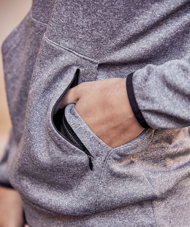 Clique Oakdale women's hoodie, Grey, large image number 3