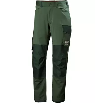 Helly Hansen Oxford 4X Connect™ work trousers full stretch, Spruce/Darkest Spruce