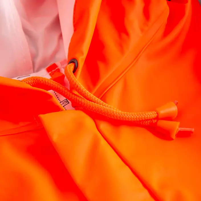 Lyngsøe Multinorm PU regnjacka, Varsel Orange/Navy, large image number 1