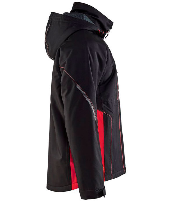 Bl&aring;kl&auml;der Unite shell jacket, Black/Red, large image number 2