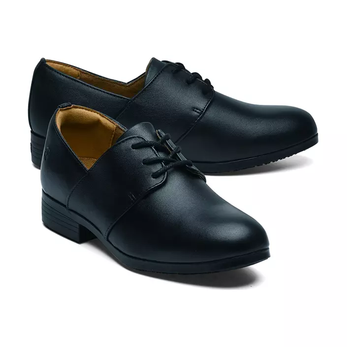 Shoes For Crews Madison III dame arbejdssko OB, Black, large image number 6