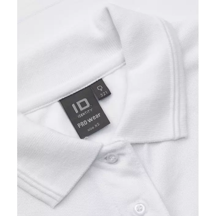 ID PRO Wear women's Polo shirt, White, large image number 3