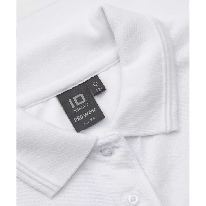 ID PRO Wear women's Polo shirt, White, large image number 3