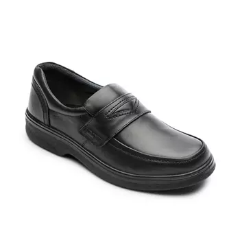 Ambré Classic Loafer business sko, Sort
