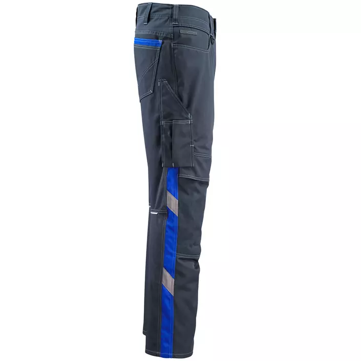 Mascot Unique Mannheim work trousers, light, Dark Marine/Cobalt Blue, large image number 3