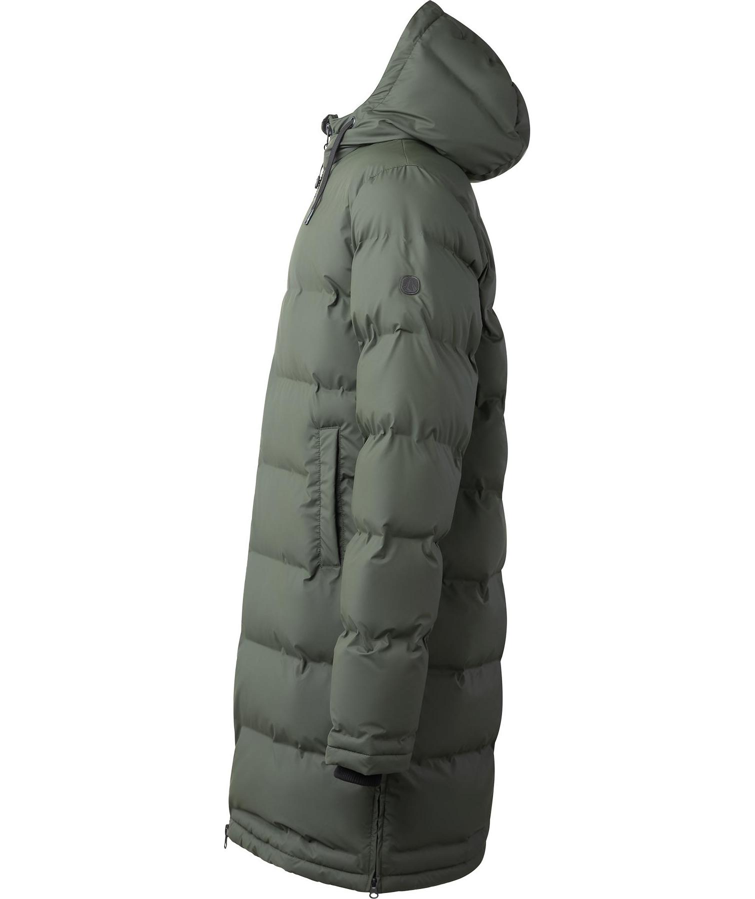 Matterhorn Shanna lang vatteret jakke, Dark Olive, large image number 3