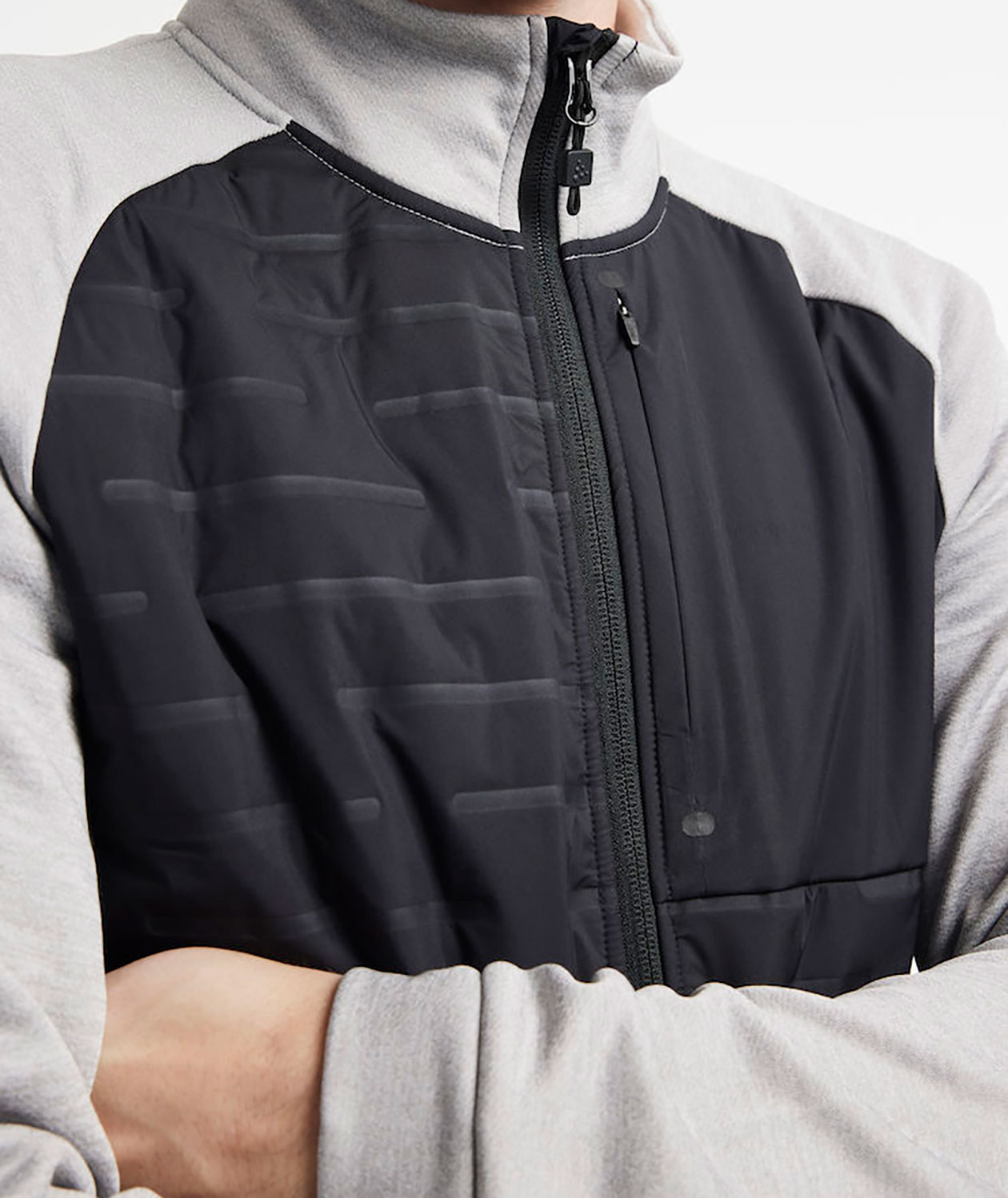 Craft ADV Unify Hybrid jacket, Grey Melange/Black