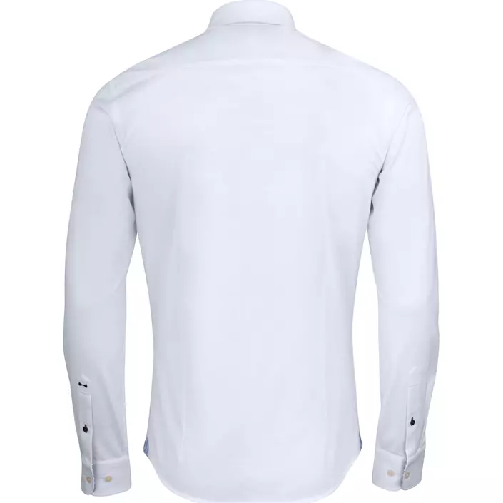 J. Harvest & Frost Indigo Bow 34 slim fit shirt, White, large image number 2