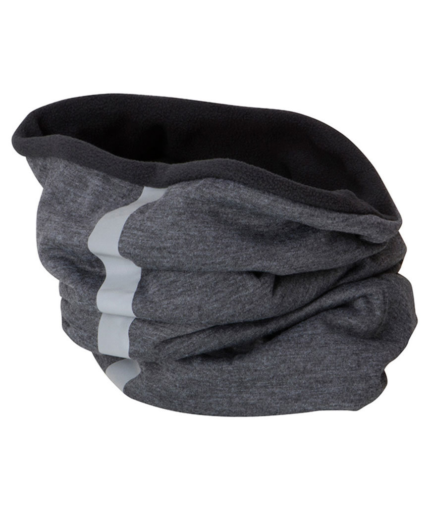 Myrtle Beach winter neck warmer, Grey Melange/Carbon, Grey Melange/Carbon, swatch