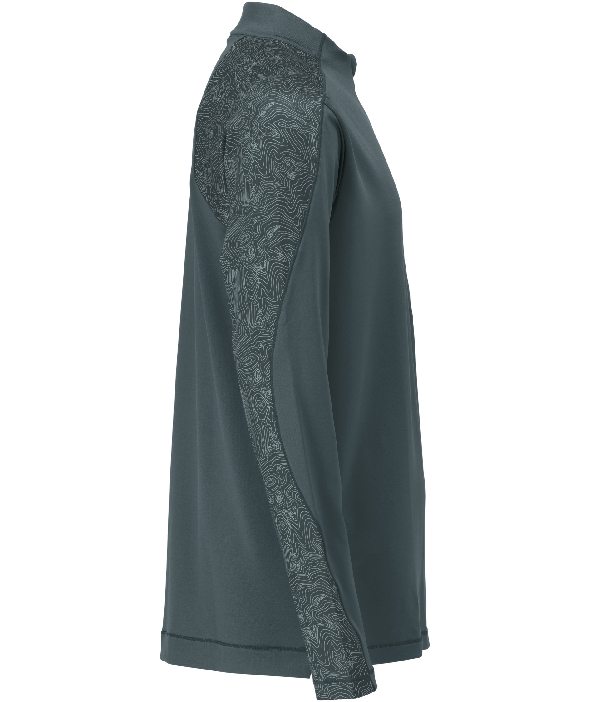 Mascot Customized half zip lang&auml;rmliges T-Shirt, Waldgr&uuml;n, large image number 2