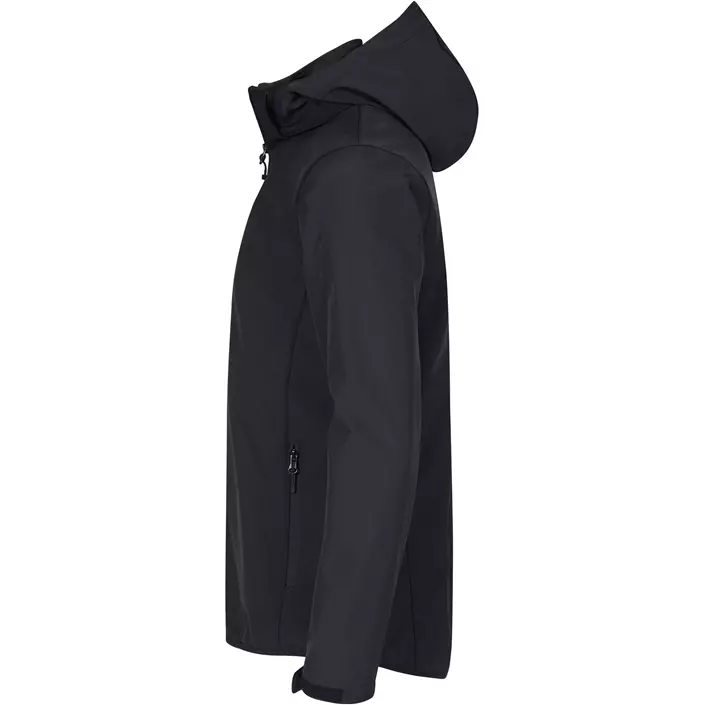 Clique Classic softshell jacket, Black, large image number 3