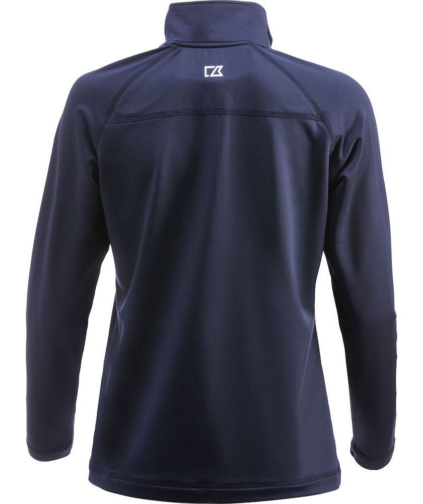 Cutter & Buck Coos Bay halfzip damegenser, M&oslash;rkebl&aring;, large image number 2