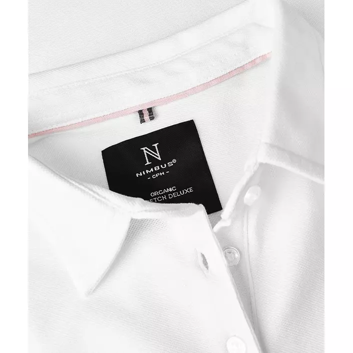 Nimbus Carlington long-sleeved women's polo shirt, White, large image number 2