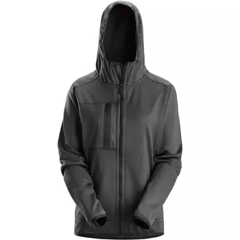 Snickers AllroundWork women's fleece hoodie 8057, Steel Grey