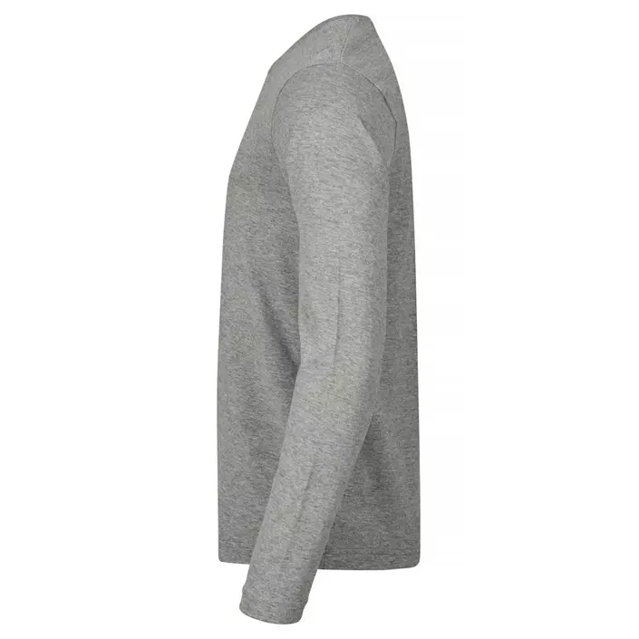 Clique Premium Fashion-T long-sleeved T-shirt, Grey melange, large image number 2