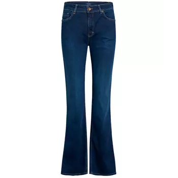 Claire Woman Jaya jeans med kort benläng dam, Denim