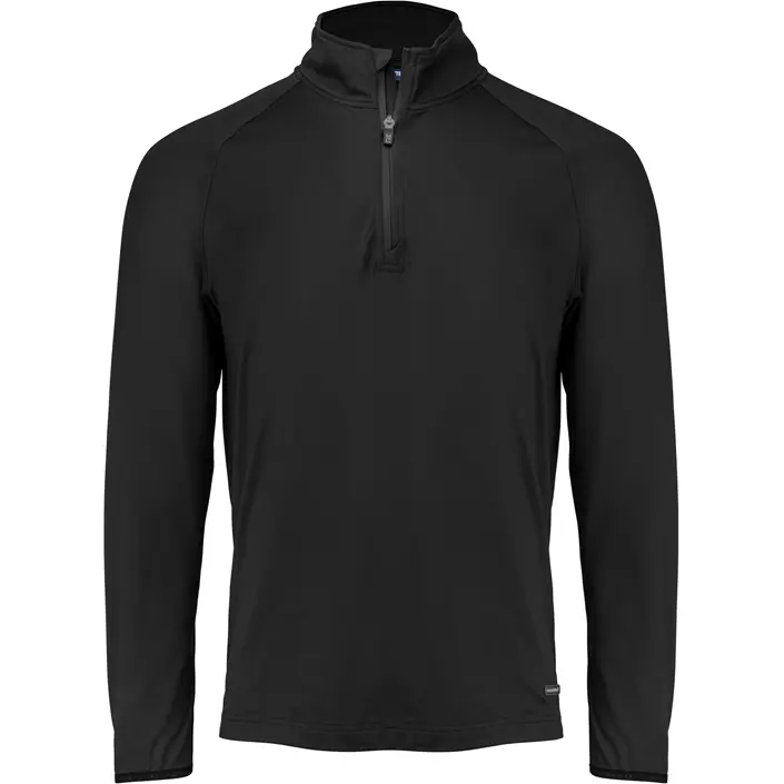 Cutter & Buck Adapt Half-zip trøje, Black, large image number 0