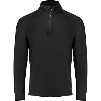 Cutter & Buck Adapt Half-zip sweatshirt, Black