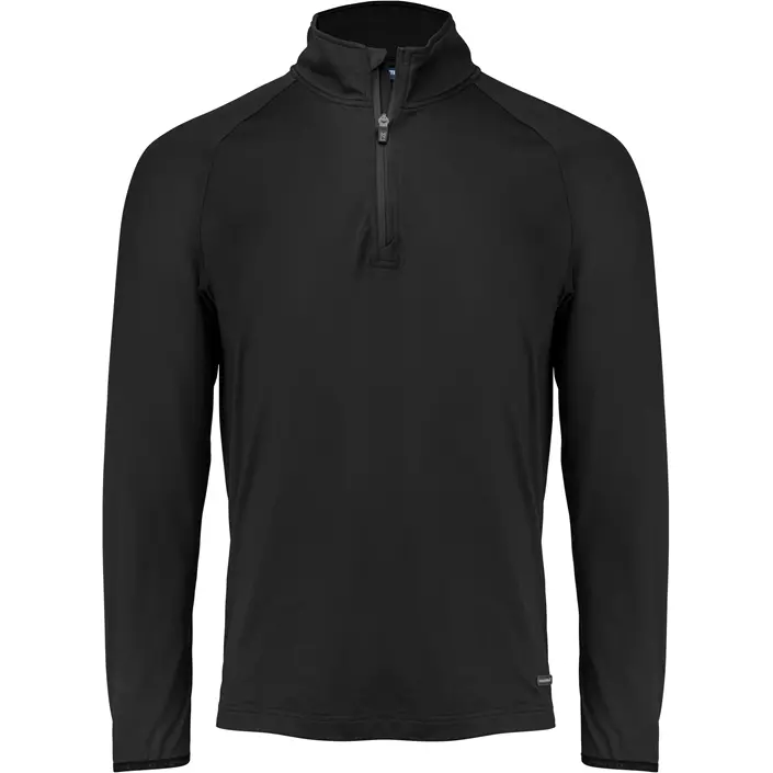 Cutter & Buck Adapt Half-zip sweatshirt, Black, large image number 0