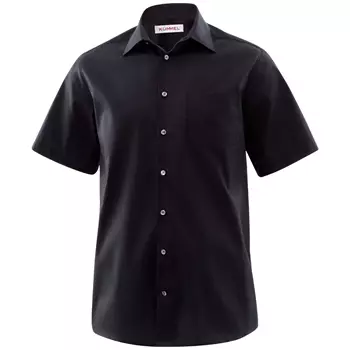Kümmel Frankfurt short-sleeved Slim fit shirt with chest pocket, Black