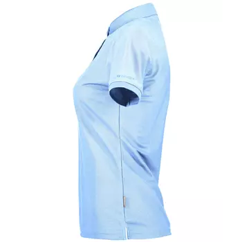 GEYSER women's functional polo shirt, Light Blue
