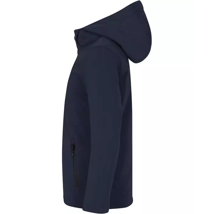 Clique Padded Hoody softshell jacket for kids, Dark Marine Blue, large image number 3