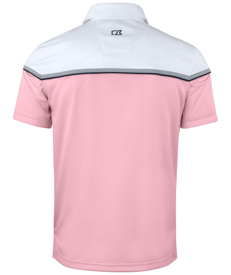 Cutter & Buck Seabeck polo shirt, Pink/White, large image number 2