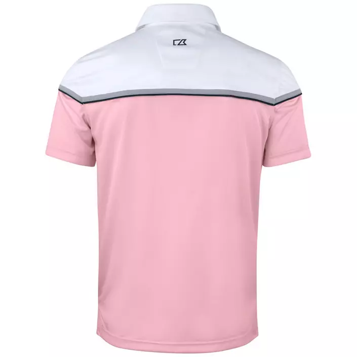 Cutter & Buck Seabeck polo T-shirt, Pink/Hvid, large image number 2