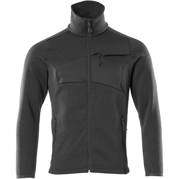 Mascot Accelerate strikcardigan, Sort, large image number 0