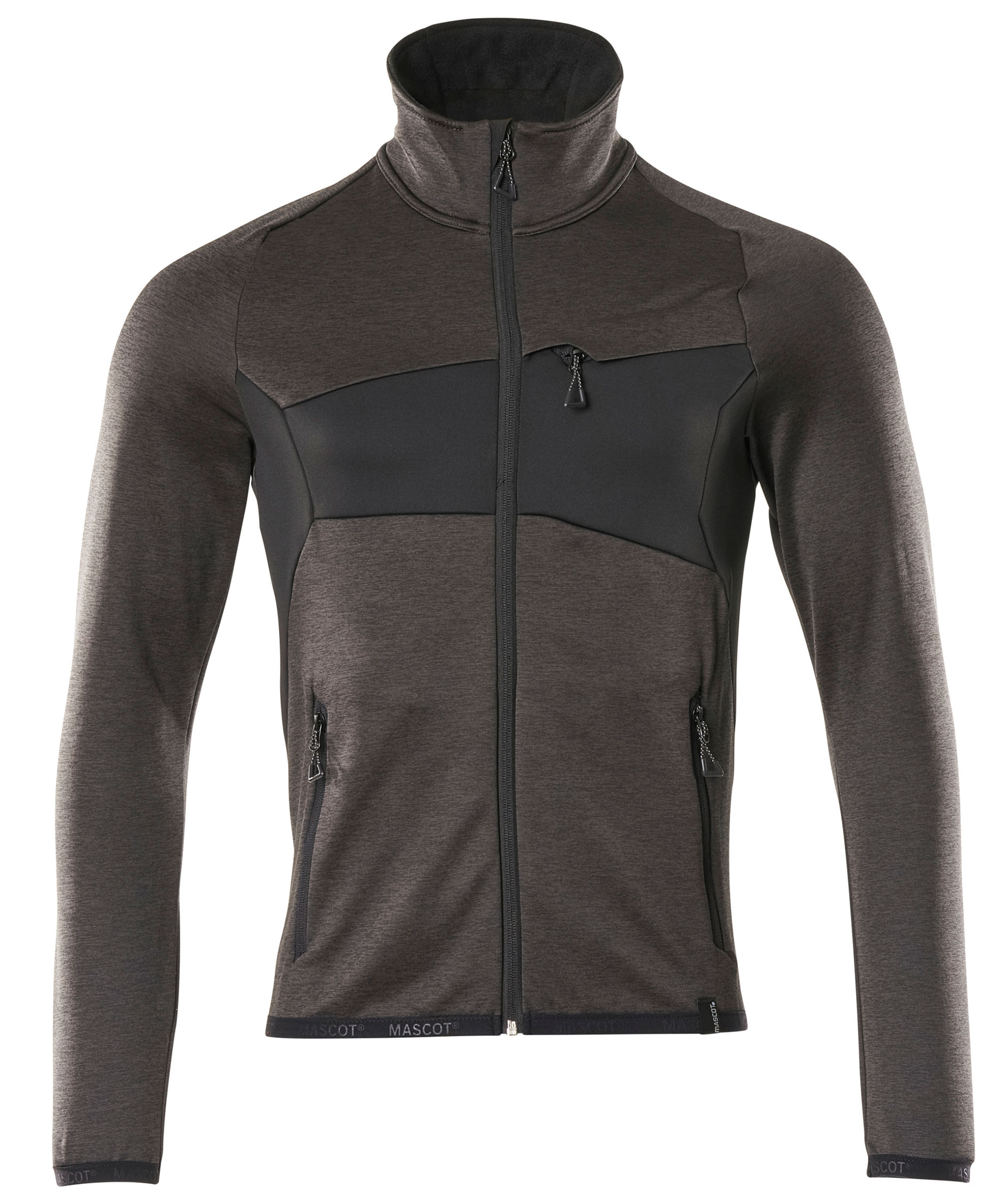 Mascot Accelerate fleecetr&oslash;je, M&oslash;rk Antracit/Sort, M&oslash;rk Antracit/Sort, swatch