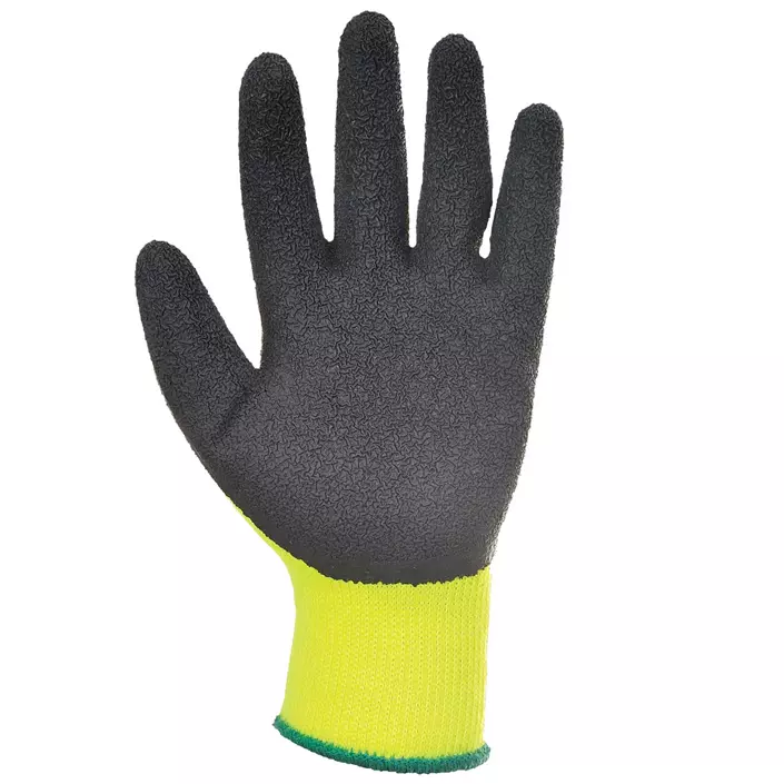 Portwest A140 winter work gloves, Yellow/Black, large image number 2