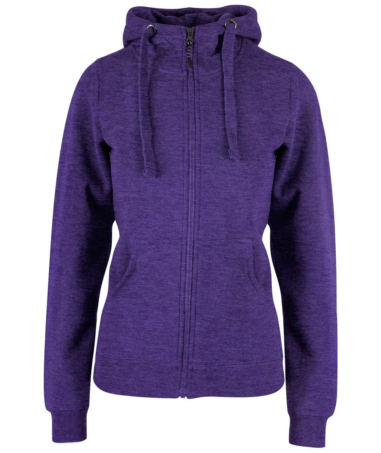 YOU Katherine women's hoodie, Purple melange, Purple melange, swatch