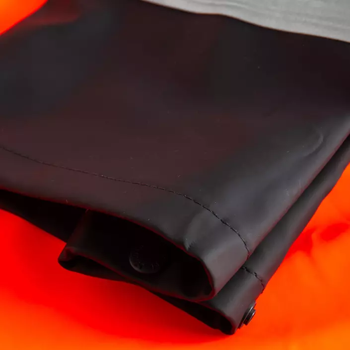 Lyngsøe Multinorm regnhängselbyxa, Varsel Orange/Marinblå, large image number 3